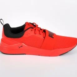 Baskets, Sneakers|PUMA Baskets Homme Rouge Wired Run