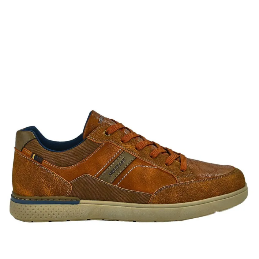 Baskets, Sneakers|STREET LIFE Baskets Homme Marron