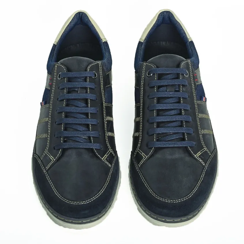 Baskets, Sneakers|TIPO ALTO Baskets Homme Bleu Marine
