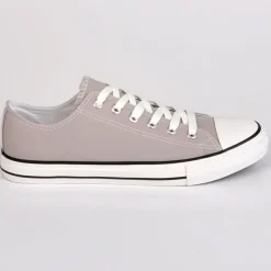 Baskets, Sneakers|STREET LIFE Baskets Homme Toile Gris