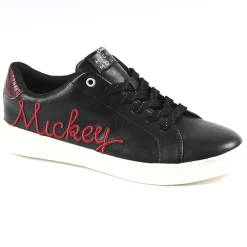 Baskets, Sneakers|MICKEY Baskets Femme Noir