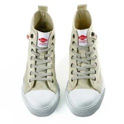 Baskets, Sneakers|LEE COOPER Baskets Montantes Femme Beige