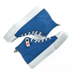 Baskets, Sneakers|LEE COOPER Baskets Montantes Femme Bleu