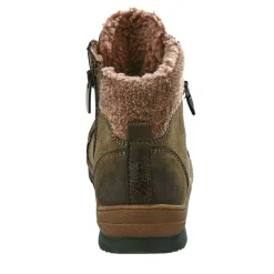 Chaussures Confort|SCALINA Baskets Montantes Femme Kaki