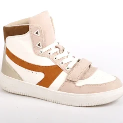 Baskets, Sneakers|STREET LIFE Baskets Montantes Femme Blanc