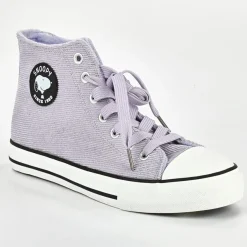 Baskets, Sneakers|SNOOPY Baskets Montantes Femme Violet