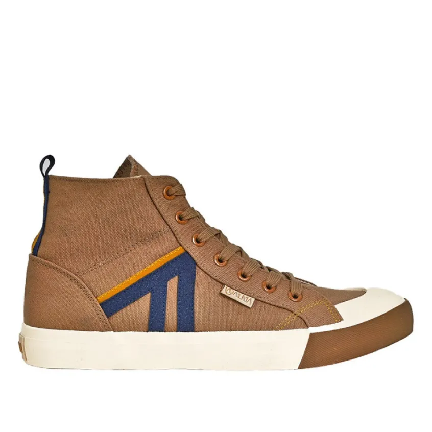 Baskets, Sneakers|ALMA PLANETE Baskets Montantes Homme Marron