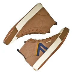 Baskets, Sneakers|ALMA PLANETE Baskets Montantes Homme Marron
