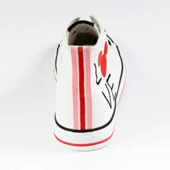 Baskets, Sneakers|MICKEY Baskets Montantes Femme Blanc