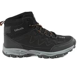 Baskets, Sneakers|USHUAIA Baskets Montantes Randonnee Homme Noir