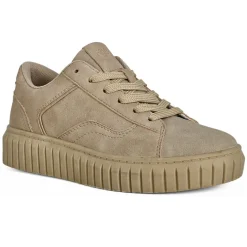 Baskets, Sneakers|STREET LIFE Baskets Plateforme Femme Beige