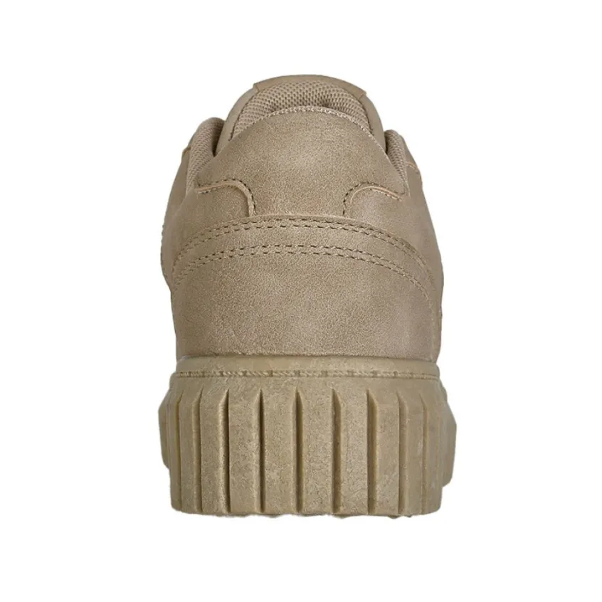 Baskets, Sneakers|STREET LIFE Baskets Plateforme Femme Beige