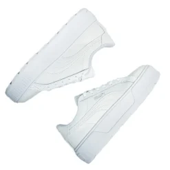 Baskets, Sneakers|PUMA Baskets Plateforme Femme Blanc Karmen L