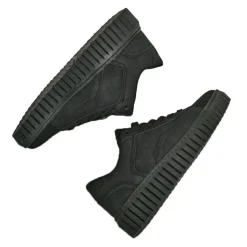 Baskets, Sneakers|STREET LIFE Baskets Plateforme Femme Noir