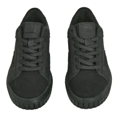 Baskets, Sneakers|STREET LIFE Baskets Plateforme Femme Noir