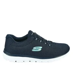 Baskets, Sneakers|SKECHERS Baskets Sneakers Femme Bleu Marine Summits Quick Lapse
