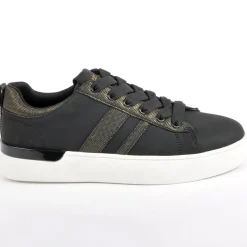 Baskets, Sneakers|STREET LIFE Baskets Sneakers Femme Noir