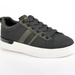 Baskets, Sneakers|STREET LIFE Baskets Sneakers Femme Noir