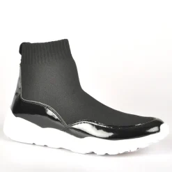 Baskets, Sneakers|GIRL TIME Baskets Sneakers Ultra-Leger Elastiques Noir