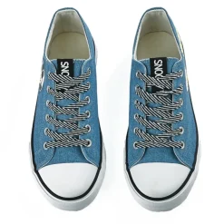 Baskets, Sneakers|SNOOPY Baskets Femme Bleu Jean