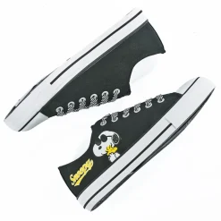 Baskets, Sneakers|SNOOPY Baskets Femme Noir