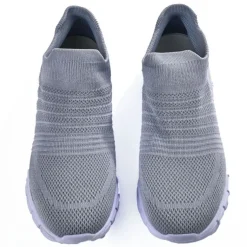 Baskets, Sneakers|STREET LIFE Baskets Ultra Legeres Femme Gris Elastique