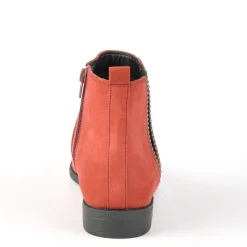 Boots, Bottines|SKILLS Boots Aspect Velours Orange