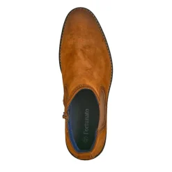 Boots, Bottines|FORTUNATO Boots Chelsea Homme Camel Avec Elastiques