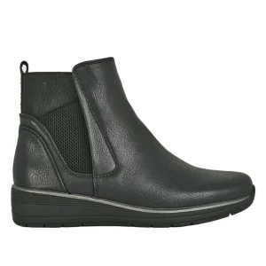 Chaussures Confort|SCALINA Boots Confort Femme Noir Antiderapantes