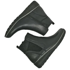 Chaussures Confort|SCALINA Boots Confort Femme Noir Antiderapantes