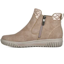 Chaussures Confort|RELIFE Boots Confort Femme Nude Avec Elastiques