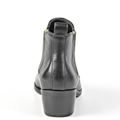 Boots, Bottines|VICE VERSA Boots Femme Avec Elastiques Noir