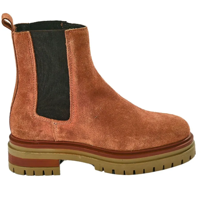 Boots, Bottines|TIPO ALTO Boots Femme Camel