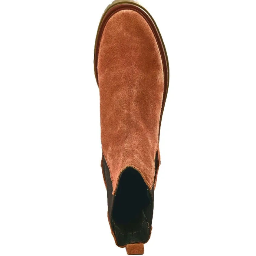 Boots, Bottines|TIPO ALTO Boots Femme Camel