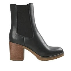 Boots, Bottines|VICE VERSA Boots Montantes Femme Noir A Talon