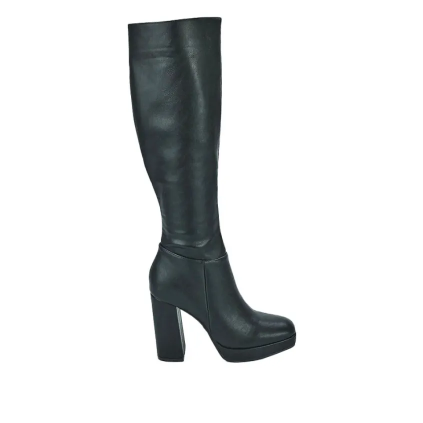 Bottes, Cuissardes|MASCARA Bottes A Talons Femme Noir