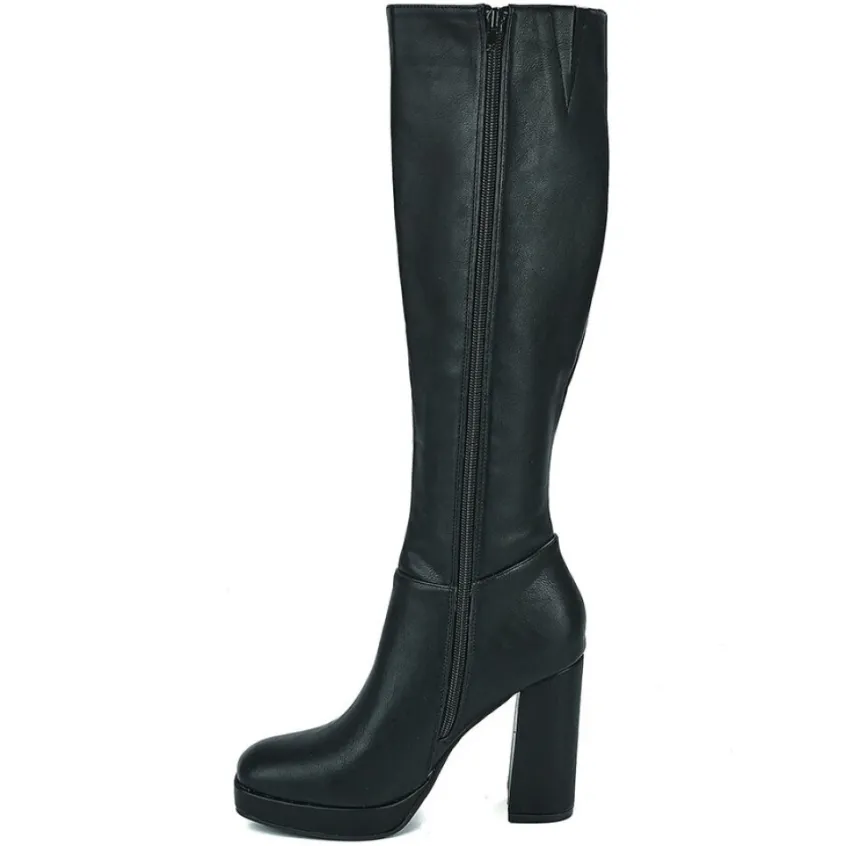 Bottes, Cuissardes|MASCARA Bottes A Talons Femme Noir