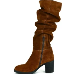Bottes, Cuissardes|TIPO ALTO Bottes A Talons Femme Camel