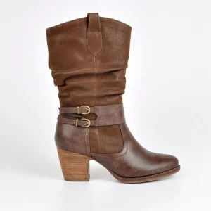 Bottes, Cuissardes|VICE VERSA Bottes A Talons Marron