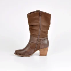 Bottes, Cuissardes|VICE VERSA Bottes A Talons Marron