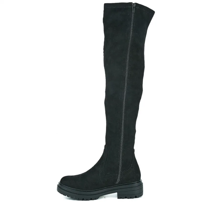 Bottes, Cuissardes|VICE VERSA Bottes Cuissardes Femme Noir