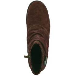 Chaussures Confort|VENUS Bottes Plates Femme Marron