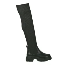 Bottes, Cuissardes|VICE VERSA Bottes Plates Femme Noir
