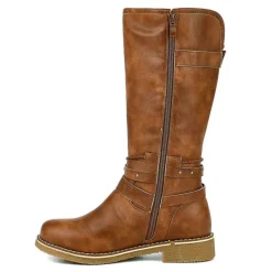 Bottes, Cuissardes|VICE VERSA Bottes Plates Femme Marron