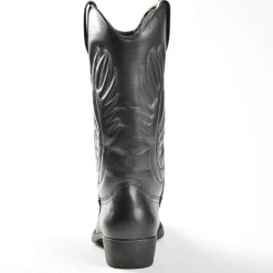 Boots, Bottines|OUTSHOES Bottes Style Western Compagnie Noir