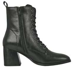 Boots, Bottines|TIPO ALTO Bottines A Lacets Femme Cuir Noir