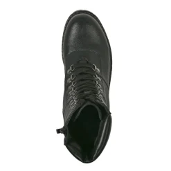 Boots, Bottines|VICE VERSA Bottines A Talon Femme Noir Semelle Crantee