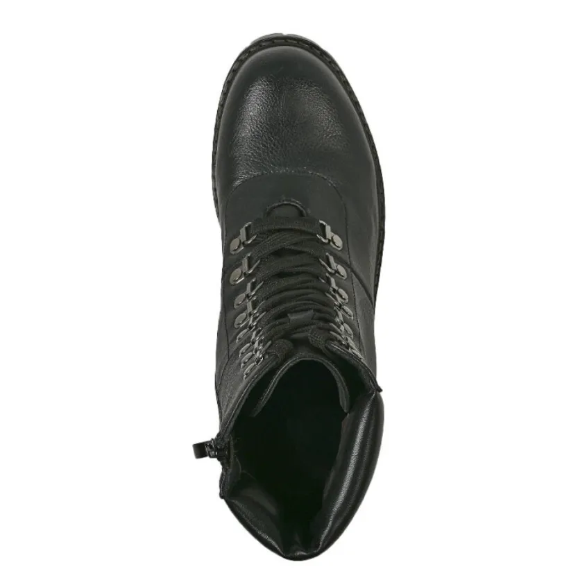 Boots, Bottines|VICE VERSA Bottines A Talon Femme Noir Semelle Crantee