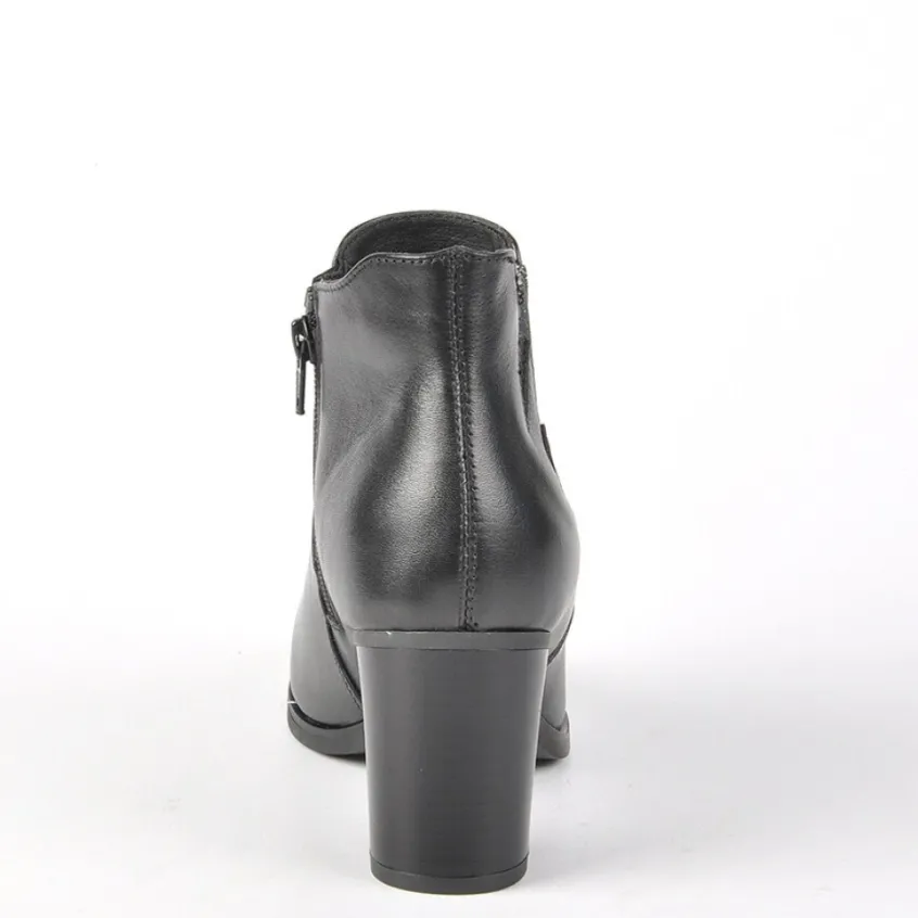 Boots, Bottines|TIPO ALTO Bottines A Talons Avec Elastiques Noir