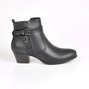 Boots, Bottines|VICE VERSA Bottines A Talons Avec Petits Clous Noir
